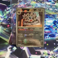 Pokemon TCG Klinklang 063/086 Black Bolt Master Ball Reverse Holo Rare Card - NM - Image 1