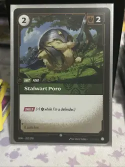 ~ Stalwart Poro ~ Foil ~ Riftbound: Origins - Image 1