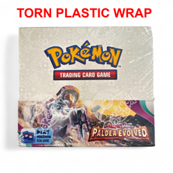 DAMAGED Pokemon TCG Scarlet and Violet Paldea Evolved Booster Box 2023 36 Packs - Image 1
