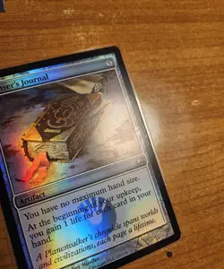 1x Venser's Journal Scars of Mirrodin Foil NM Magic The Gathering Card Rare - Image 4