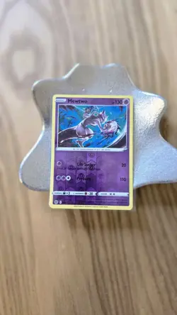Pokemon Card Mewtwo Brilliant Stars Reverse Holo Rare 056/172 Near Mint - Image 1