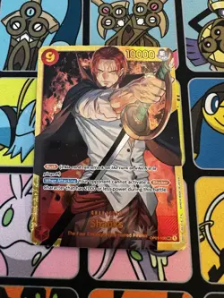 Shanks OP01-120 English Secret PRB01 One Piece Card Game NM+ - Image 1