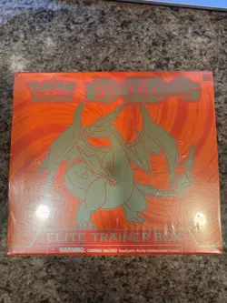 POKEMON TCG XY EVOLUTIONS SEALED ELITE TRAINER BOX ETB CHARIZARD - Image 1