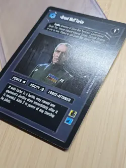 Star Wars CCG Premiere D/S Limited BB unplayed Grand Moff Tarkin Rare Card - Image 3