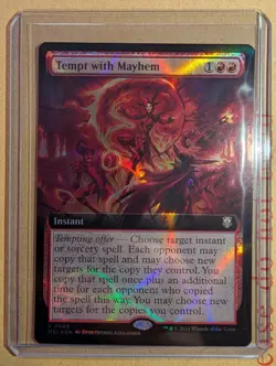 Tempt with Mayhem Ripple Foil - Modern Horizons 3 - MTG - Free Postage - Image 1