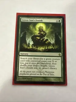 Green Sun's Zenith Mirrodin Besieged Regular - Image 1