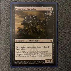 Magic The Gathering MTG: Phyrexian Crusader - Mirrodin Beseiged #3 - Image 1
