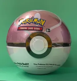POKEMON TCG 2022 LOVE BALL POKE BALL TIN NEW FACTORY SEALED Q2 (3 PACKS) - Image 2