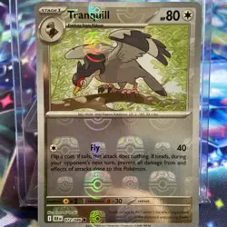 Tranquill (072/086) Master Ball - 2025 Pokemon TCG - Black Bolt - Image 2