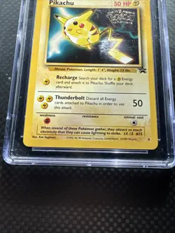 CGC10 Pokemon TCG Pikachu Black Star Promo 4 Mewtwo Strikes Back 1999 - Image 2
