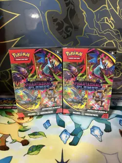 Pokemon Mega Evolution Phantasmal Flames Booster Bundle IN HAND - Lot Of 2 - Image 1