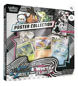 NEW Pokemon TCG Scarlet & Violet 10.5 Unova Poster Collection Box - Image 2