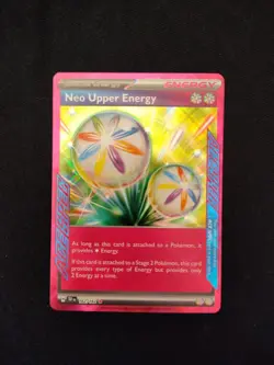 Pokemon TCG Neo Upper Energy 162/162 Temporal Forces Ace Spec - Image 1