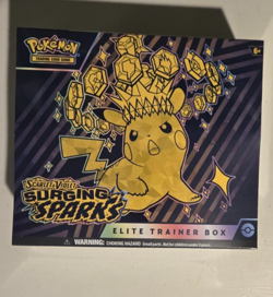 Pokemon TCG Surging Sparks ETB Elite Trainer Box Brand NEW Factory Sealed! - Image 1
