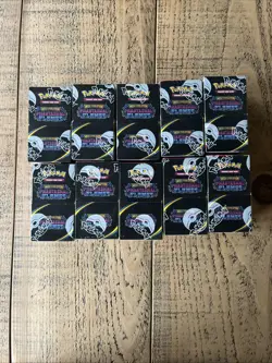 Pokemon TCG Phantasmal Flames - 18 Pack Half Booster Bundle (Brand New) X 10 - Image 1