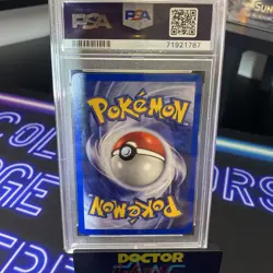 2000 Pokemon Gym Heroes Holo-1st Edition: #1 Blaine's Moltres PSA 9 MINT Swirl - Image 3