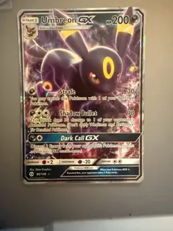 Pokemon TCG Umbreon GX 80/149 Sun & Moon Base Set Ultra Rare Near Mint - Image 1