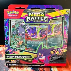 Pokemon TCG Mega Battle Deck - Mega Gengar EX With Haunter IR Promo - Image 1