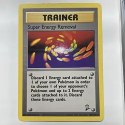 Super Energy Removal 108/130 Base Set 2 WOTC 1999 Pokemon NM/LP - Image 1