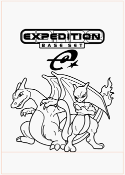 Pokemon 9-Pocket Binder Orange BCW Z-Folio Laser Engraved Expedition Base Set ! - Image 1
