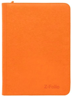 Pokemon 9-Pocket Binder Orange BCW Z-Folio Laser Engraved Expedition Base Set ! - Image 3