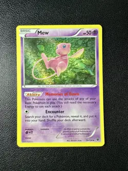 2016 Pokemon XY Fates Collide Mew Holo #29/124 - Image 1
