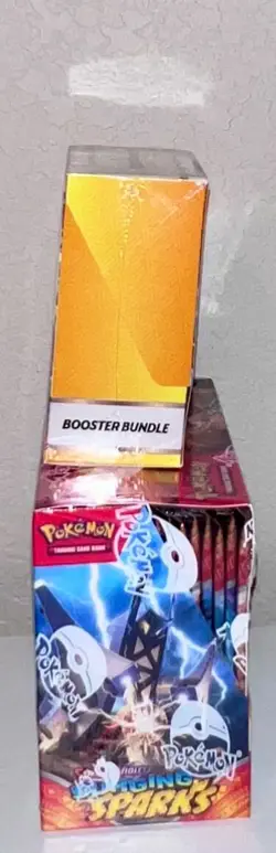 Pokemon TCG Surging Sparks Booster Box and Booster Bundle Lot - NEW SEALED - Image 4