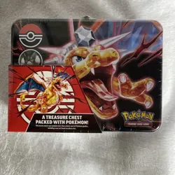 Pokemon TCG - Charizard Collectors Chest Lunchbox Tin BRAND NEW / SEALED - Image 1