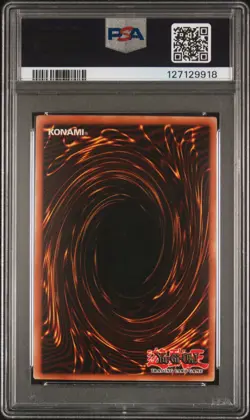 2003 YU-GI-OH! MFC-MAGICIAN'S FORCE 1ST ED #105 DARK PALADIN PSA 9 - Image 2