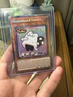 Yu-Gi-Oh! Marshmao ? Yummy (DOOD-EN024) Starlight Rare 1st Ed. - Image 1