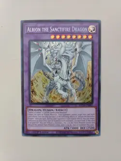 Yu-Gi-Oh! TCG x1 Albion the Sanctifire Dragon MP24-EN082 1st Ed NM - Image 1
