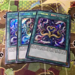 x3 Lyrilusc - Bird Strike BROL-EN036 Secret Rare Yugioh - Image 1