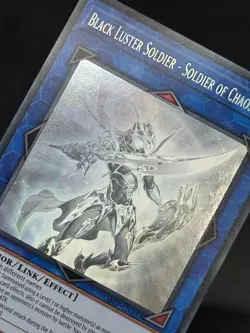 YUGIOH BLACK LUSTER SOLDIER GHOST RARE NEAR MINT GFTP-EN132 - Image 3