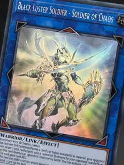 YUGIOH BLACK LUSTER SOLDIER GHOST RARE NEAR MINT GFTP-EN132 - Image 4