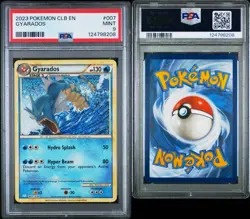 PSA 9 Gyarados 007/034 Pokemon Classic Collection CLB 2023 Mint English Card - Image 3