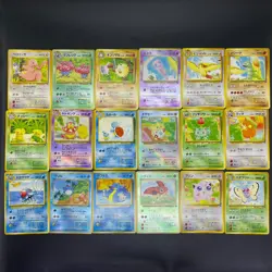 Complete 18/18 Southern Island Mew 1999 MP Japanese Pokemon Card 0438 - Image 2