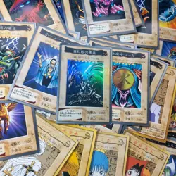 YuGiOh Bandai Collection 1st Generation Cards RED-EYES holo rare vintage bundle - Image 3