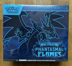 Pokemon Trading Card Game TCG - Mega Evolution Phantasmal Flames ETB - IN HAND! - Image 1