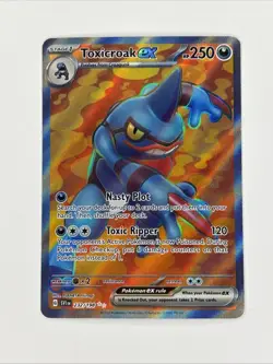 Toxicroak ex - 232/198 - Full Art Ultra Rare - Scarlet & Violet - Pokemon Card - Image 1