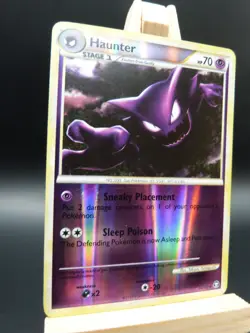 Pokemon Reverse Foil Card - Haunter 35/102 (HS Triumphant) - Image 2