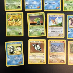 53 Pokemon Card ALL VTG Lot Cards 1999 All Gym Heroes Gym Challenge - Image 2