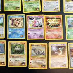 53 Pokemon Card ALL VTG Lot Cards 1999 All Gym Heroes Gym Challenge - Image 3