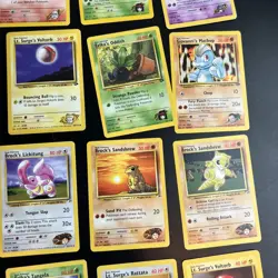 53 Pokemon Card ALL VTG Lot Cards 1999 All Gym Heroes Gym Challenge - Image 5