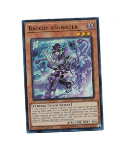 Yugioh Yu-Gi-Oh! Backup @Ignister ALIN-EN002 1st edition UR Ultra Rare Card - Image 1