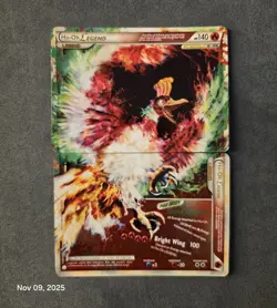 Pokemon Ho-Oh Legend Top and Bottom Half Card 111&112/123 HGSS - Image 1