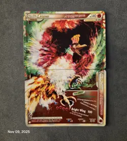 Pokemon Ho-Oh Legend Top and Bottom Half Card 111&112/123 HGSS - Image 2
