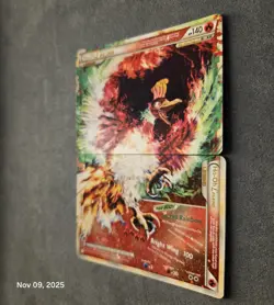 Pokemon Ho-Oh Legend Top and Bottom Half Card 111&112/123 HGSS - Image 3