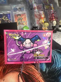 Mr. Mime #122 - Cracked Ice Holo - Flash Edition Safari 2025 - Pokemon Card - Image 1
