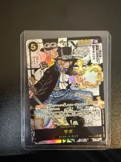 One Piece Card Game Sabo OP04-Manga Alt Art op04-083 Japanese - Image 1