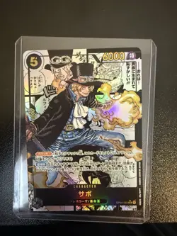 One Piece Card Game Sabo OP04-Manga Alt Art op04-083 Japanese - Image 2